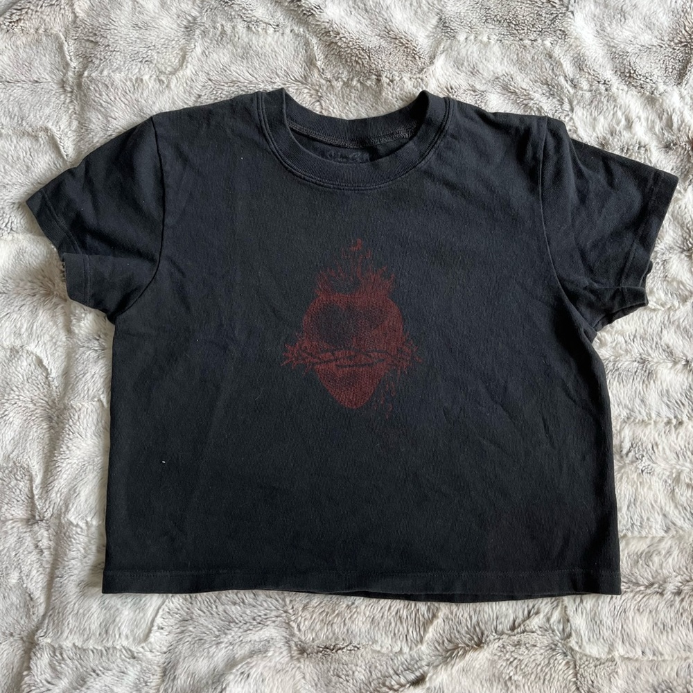 Brandy Melville Cropped Tee / OS